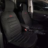 Space Oto Koltuk Minderi, Volkswagen Araçlarla Uyumlu 2'li Set Özel Tasarım Minder Premium 001 siyah