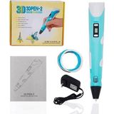 Space Shop 3 Boyutlu Yazıcı 3D Pen Baskı Kalemi - Full Set - Mavi