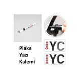 Space Siyah Plaka Yazı Ve Rötuş Kalemi 478505159