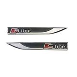 Space Siyah S-Line Çamurluk Logosu