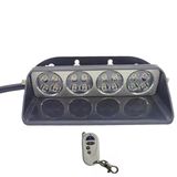 Space Space Cam İçi Çakar Lamba Uzaktan Kumandalı 16 Led 24W 12V Kırmızı-Mavi / Lapa520
