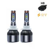 Space Space Led Far Ampulü Çift Renk Sarı/Beyaz H8-36W-4800Lm-12V / Laam495-1