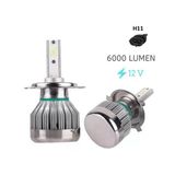 Space Space Led Far Ampulü H11-3500Lmx2-30W-12V Buz Mavisi / Laam705