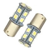 Space Tek Duy Düz Tırnak LED Ampul 13SMD 3W 12V Mavi / LAAM696 - Beyaz