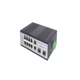 SPACENET 8 Port 10/100/1000+2 Sfp Fiber +2 Uplink Endüstriyel Poe Switch