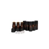 Spain 10 Adet 5 ml Medikal Kahverengi Kehribar(AMBER) Cam Şişe ( Içten Damlalıklı 5 Cc )
