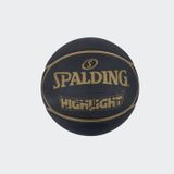 Spalding Basketbol Topu 2021 Highlight Siyah/Altın Size :7 RUB (84355Z)