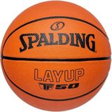 Spalding Basketbol Topu 2022 Layup TF50 Size:4 Rubber (84862Z) - 4 Numara - Turuncu
