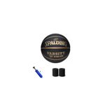 SPALDING Basketbol Topu Varsity Black Gold TF-150 Size:7 + Pompa + 2 Bileklik