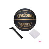 Spaldıng Basketbol Topu Varsity Black Gold Tf-150 Size:7+ Pompa + Havlu Bileklik