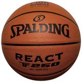 Spalding React FIBA TF 250 76967Z, üniseks basketbol topu, turuncu, 7 EU