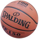 Spalding Tf-150 Basketbol Topu Perform Fiba Logolu (83-572z), Turuncu/Siyah, 7 Numara