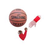 SPALDING Tf-150 Basketbol Topu Perform Size 7 Fıba Logolu+basketbol Dirsekliği+havlu Bileklik