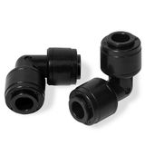 Spalolen 30'lu Paket Hızlı Bağlantı 1/4 "Damla Sulama Dirsek Bağlantı Konnektörleri, 1/4 İnç Sulama Borusu için Evrensel 90 Derece Dirsek Bağlantısı, Yağmurlama veya Damla Sulama Sistemi için Sızdırmaz