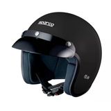 Sparco J1 Club Acık Kask Sıyah M Beden