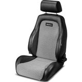 Sparco Retro Vintage Kumaş Spor Otomobil Koltuğu 009012NRBI - Koyu Kahve