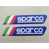 Sparco Sticker 2li Takım 9,5x2cm Ayna Sticker Sparco Yazısı - Sparco Etiketi, Çıkartması