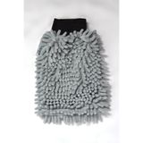 Spark (12 Adet) 7050 Mikrofiber Şönil Oto Temizlik ve Kurulama Eldiveni 16X24 Cm. Gri