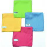 Spark 2309 (4 Adet) Mikrofiber Cam Temizlik Bezi 40X40 Cm. 4' Lü