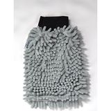 Spark (24 Adet) 7050 Mikrofiber Şönil Oto Temizlik ve Kurulama Eldiveni 16X24 Cm. Gri
