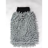 Spark (4 Adet) 7050 Mikrofiber Şönil Oto Temizlik ve Kurulama Eldiveni 16X24 Cm. Gri