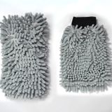 Spark 7040 Mikrofiber Şönil Oto Yıkama Süngeri ve 7050 Şönil Temizlik & Kurulama Eldiveni 2'li Set