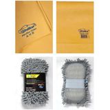 Spark 7040 Şönil Oto Yıkama Süngeri Ve Polikur 3219 Mikrofiber Güderi Oto Kurulama Bezi 2'li Set