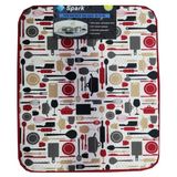 Spark Kırmızı Mikrofiber Bulaşık Altlığı