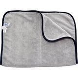 Spark M-2315 (2 ADET) Mikrofiber Gri Uber Çift Yüz Oto Kurulama ve Temizlik Bezi 40X60 cm.