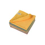 Spark Mikrofiber 2308 Genel Temizlik Bezi Çok Renkli 4'Lü Set 40 X 40 Cm