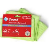 Spark Mikrofiber Cam Bezi Yeşil 50 x 70 CM