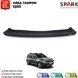 Spark Oto Aksesuar Dacia Duster 2010-2017 Yıl Aralığı Uyumlu Arka Tampon Eşiği Mat - Spark Automotive - 0 - Siyah