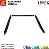 Spark Oto Aksesuar Mitsubishi L200 2019- Yılı ve Sonrası Uyumlu Kasa Kenar Koruma 3 Parça - Spark Automotive - 0 - Siyah