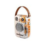 Spark Pro 80W Çift Mikrofonlu Kablosuz Bluetooth Hoparlör, Taşınabilir Ses Bombası, Beyaz - 01-Siyah