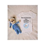SPARKLY BABY ORGANİK %100 PAMUKLU BEZ BASKILI Bebek Body Çıtçıtlı Badi