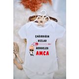 SPARKLY BABY ORGANİK %100 PAMUKLU ÇAĞIRDIĞIN KIZLAR NERDELER AMCA BASKILI Bebek Body Çıtçıtlı Badi
