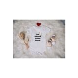 SPARKLY BABY ORGANİK %100 PAMUKLU MİNNOŞ KIZIYIM BASKILI YENİ Bebek Body Çıtçıtlı Badi