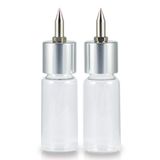 Sparmax. Flyer Airbrush için Cam Şişe Seti, 2 Şişe Paketi, FLB2SR