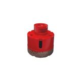 Spars 65 mm Granit Mermer Seramik Delme Panç Spiral Matkap Uyumlu M14