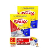 Sparx Bulaşık Makinesi Kapsülü 30'lu x 2 Paket (60 Yıkama)