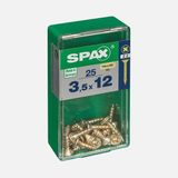 Spax Sarı 3.5x12 cm Havşa Vida