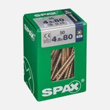 Spax Sarı 4.5x80 mm Havşa Vida