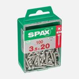 Spax Yuvarlak Başlı 3.5x20 mm Galvaniz