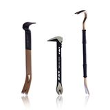 Spec Ops Tools 25,4 cm, 38,1 cm ve 76,2 cm tırnak çekici, düz kaldırma çubuğu ve levye alet seti, sert çelik,%3 gazilere bağışlanmıştır