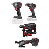 Specco Black Spark 4'lü Akülü Set 2x4.0ah (bs20v 1050 Darbeli Matkap+ Bs20v-350n Somun Sökme+bs20v-115/125a Taşlama+bs20v-sds26 Kı