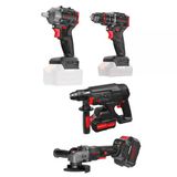 Specco Black Spark 4'Lü Akülü Set 2X4.0ah (Bs20v 1050 Darbeli Matkap+ Bs20v-350N Somun Sökme+Bs20v-115/125A Taşlama+Bs20v-Sds26 Kırıcı Delici) - Xbs20v-001Set