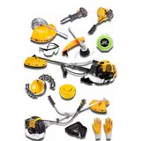 Spech Power 2.1 Hp Yan Tipi Benzinli Motorlu Ot Çalı Tırpanı Çim Biçme Tirpan Makinesi Misine Hediye