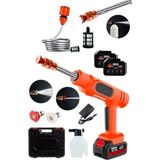 Spech Power 2x Akülü Basınçlı Bahçe Araç Yıkama - Sulama Makinesi 999 Vf 30 Ah Köpüklü