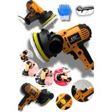 Spech Power 6 Kademe Devir Ayarlı Polisaj Makinesi Polisaj Pasta Cila Zımpara Makinesi