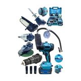 Spech Power 999VF 25AH 6lı Set Şarjlı Matkap Testere Tilki Kuyruğu Taşlama Somun Sökme Lastik Şişirme